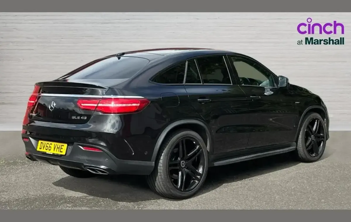 Used Mercedes GLE450 AMG AMG 367 HP (269 kW) 2016 Black SUV