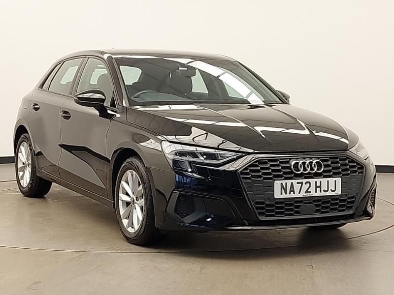 Black Used 2022 Audi A3 Hatchback | £19,698 (Fair price) - Image 1/4