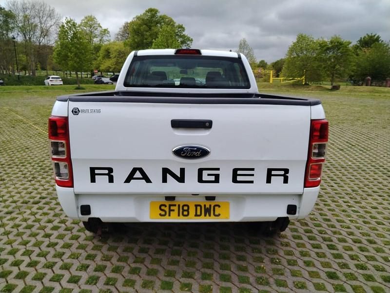 Begagnad Ford Ranger XL 2018 Vit Pickup