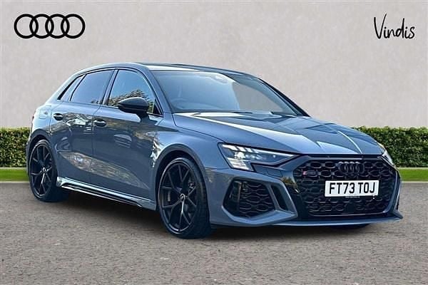 Grey Used 2024 Audi RS3 Sport Hatchback | £52,279 (Fair price) - Image 1/4