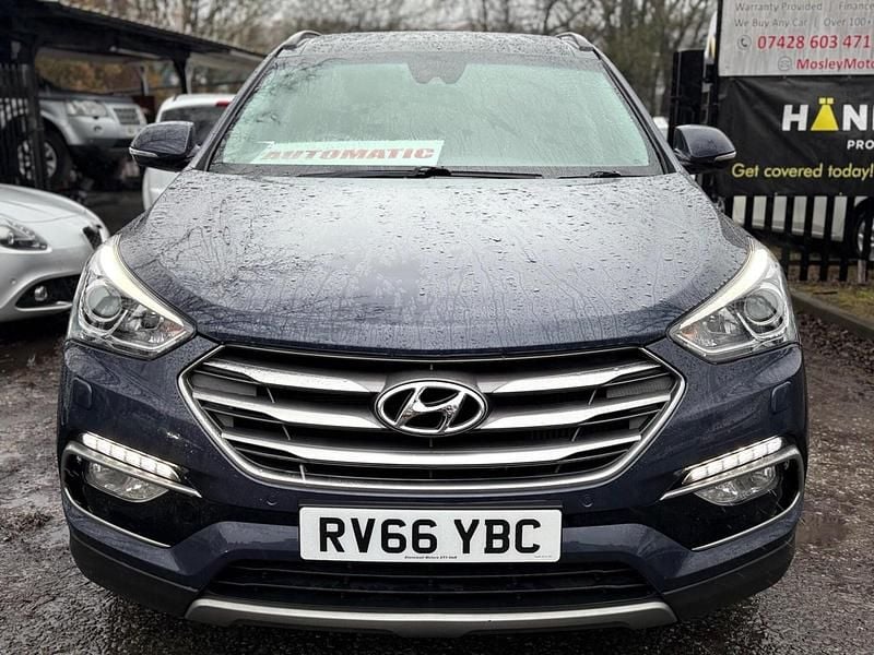 Used Hyundai Santa Fe Premium SE 2016 Blue SUV