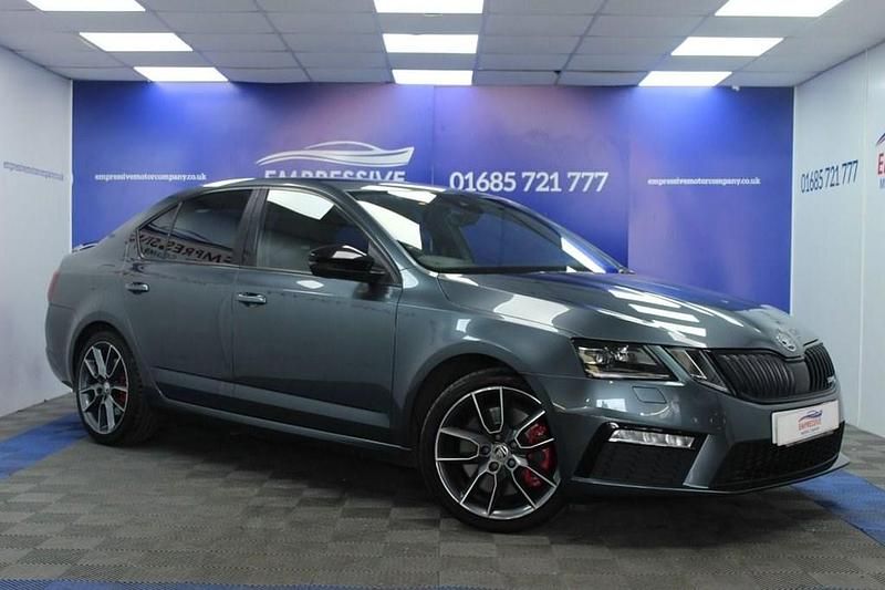 Used Skoda Octavia vRS 245 HP (180 kW) 2019 Grey Hatchback