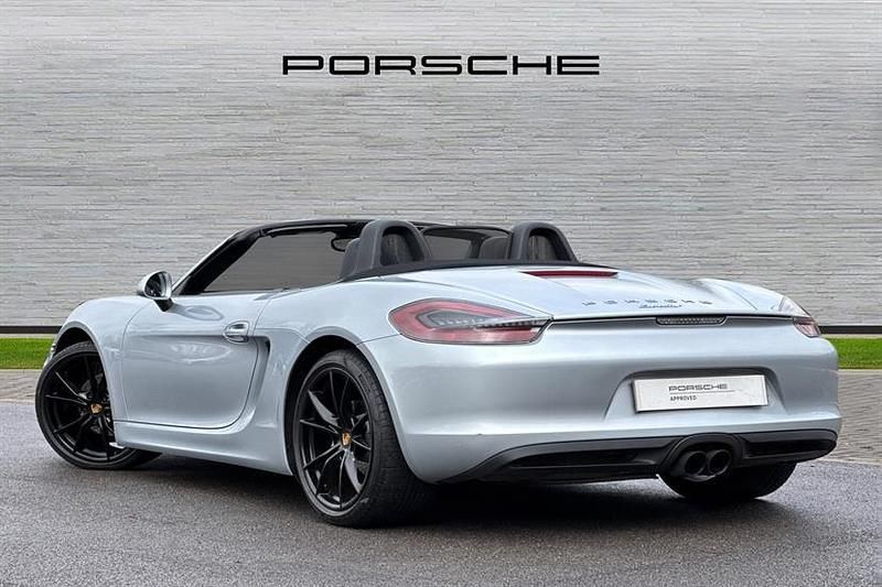 Used Porsche Boxster 265 HP (194 kW) 2015 Rhodium silver Cabriolet
