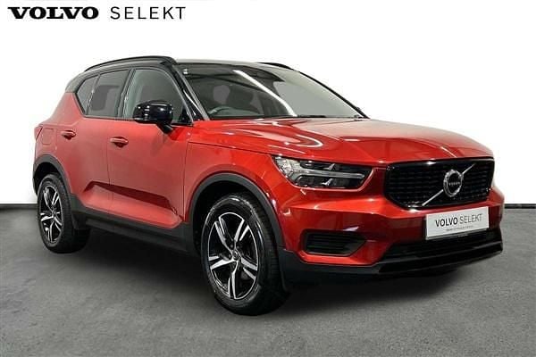 Red Used 2021 Volvo XC40 R-Design SUV | £23,150 (Fair price) - Image 1/3