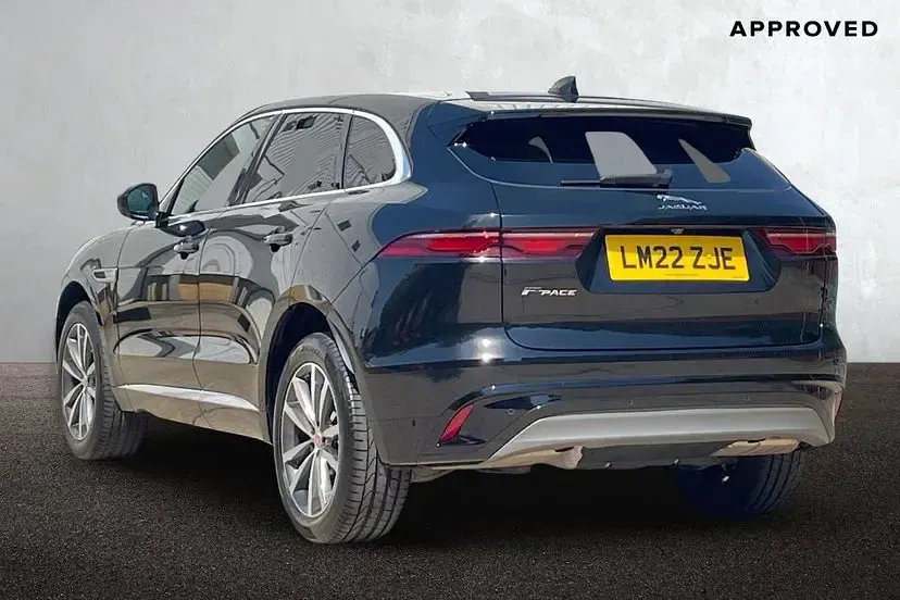 Used Jaguar F-Pace R-Dynamic 247 HP (181 kW) 2022 Santorini black SUV