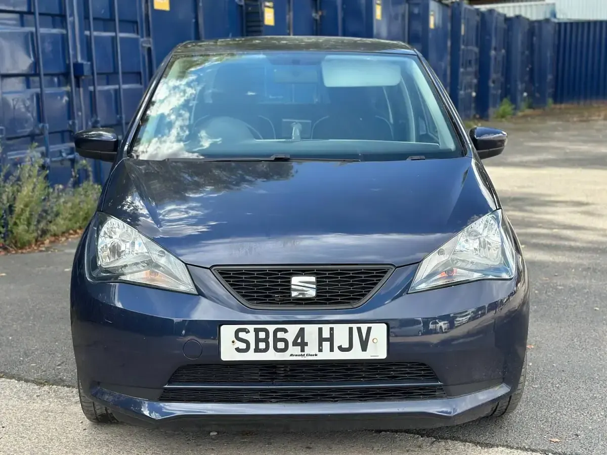 Used Seat Mii 59 HP (43 kW) 2014 Blue Hatchback