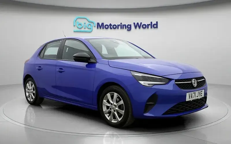 Used Vauxhall Corsa Edition 75 HP (55 kW) 2022 Blue Hatchback
