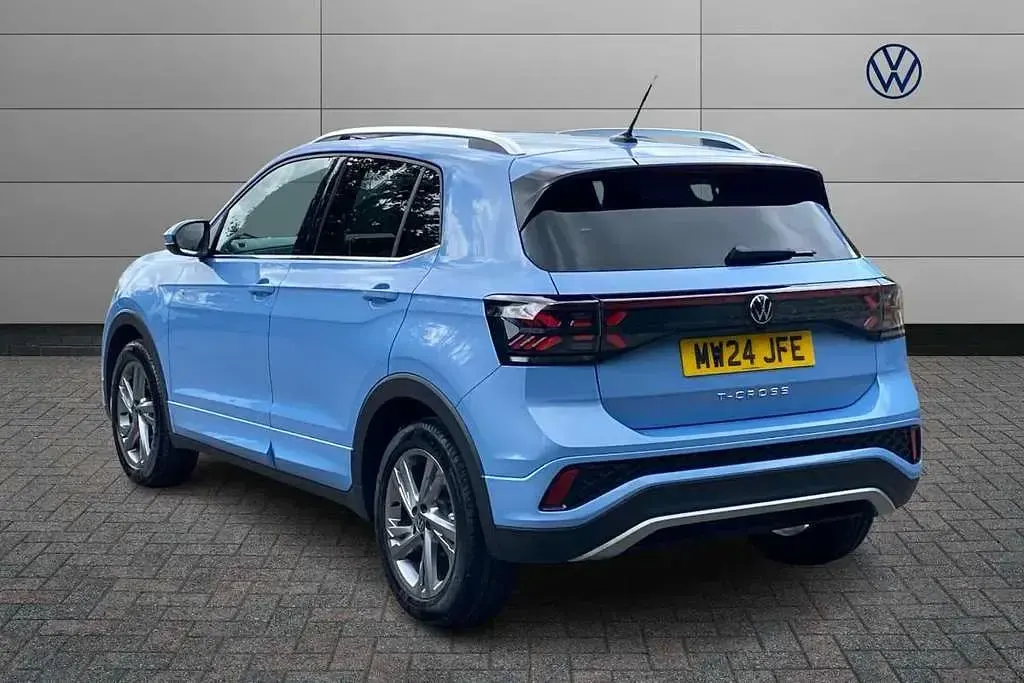 Used VW T-Cross R-line 150 HP (110 kW) 2024 Blue SUV