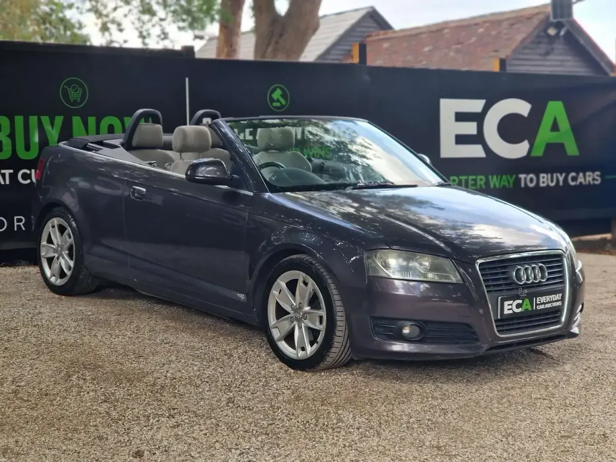 Used Audi A3 Cabriolet Sport 140 HP (102 kW) 2008 Grey Cabriolet