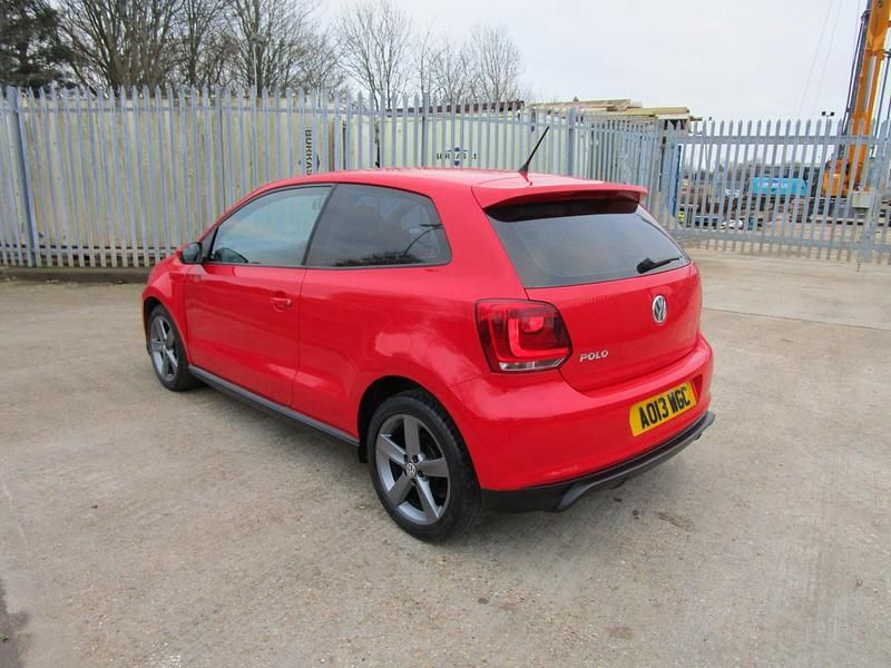 Used VW Polo Style 2013 Red Hatchback