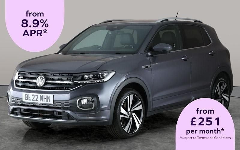 Used 2024 VW T-Cross R-line SUV | £18,479 (Good price) - Image 1/3