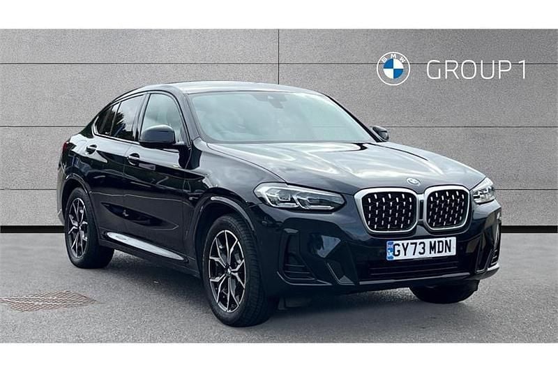 Carbon black Used 2023 BMW X4 M Sport SUV | £36,875 (Fair price) - Image 1/4