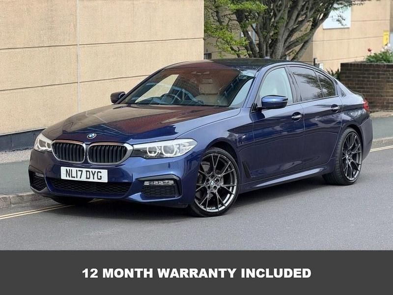 Used BMW 520 M Sport 190 HP (139 kW) 2017 Blue Sedan