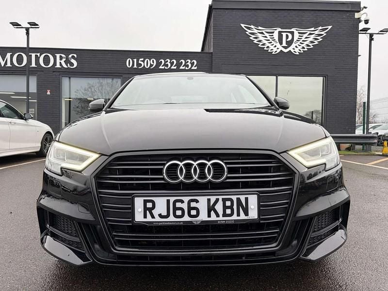 Used Audi A3 S-Line 2016 Black Hatchback