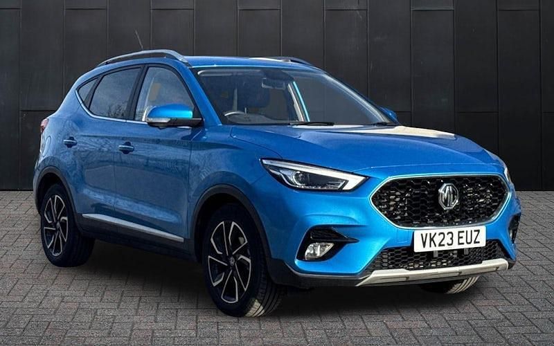 Used MG ZS Exclusive 106 HP (77 kW) 2023 Blue SUV