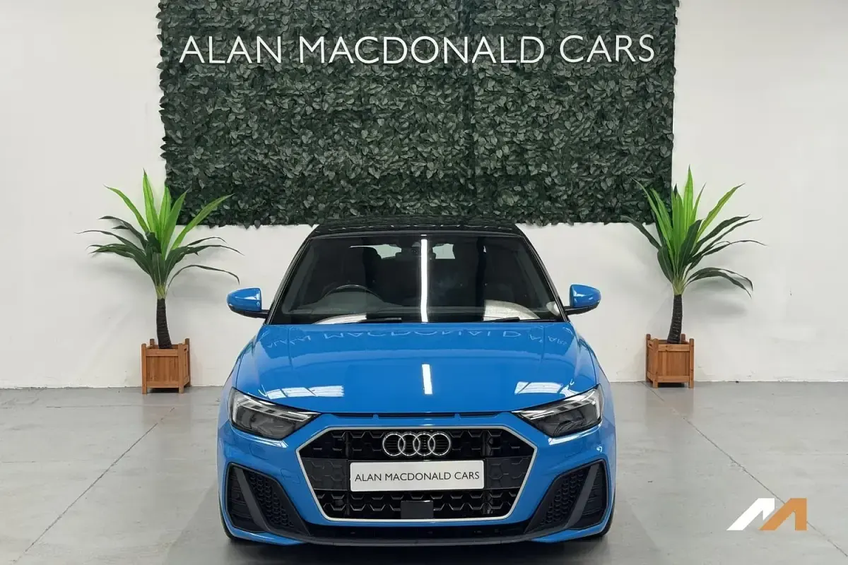 Used Audi A1 S-Line 114 HP (83 kW) 2019 Blue SUV