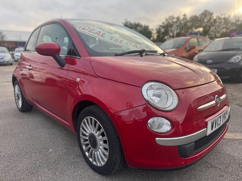 Red Used 2013 Fiat 500 Lounge Hatchback | £3,995 (Good price) - Image 1/1