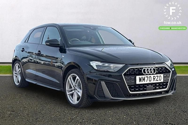 Used Audi A1 Sportback S-Line 150 HP (110 kW) 2021 Black Hatchback