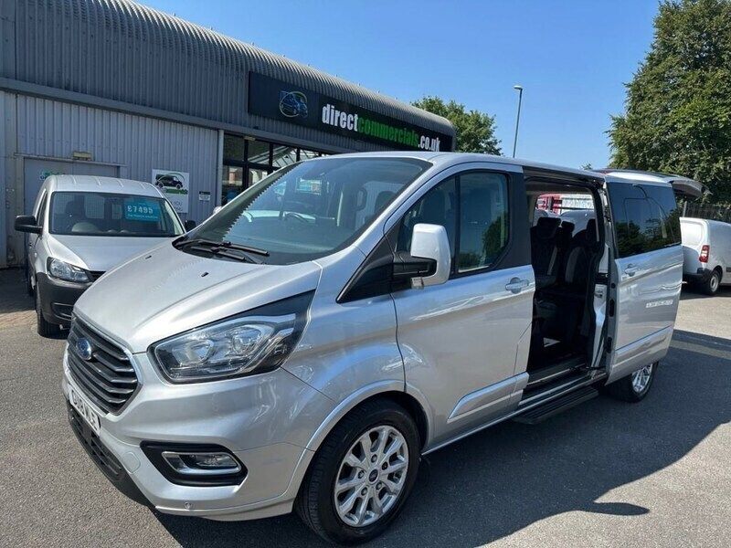 Silver Used 2018 Ford Tourneo Custom Titanium | £22,495 (Expensive) - Image 1/3