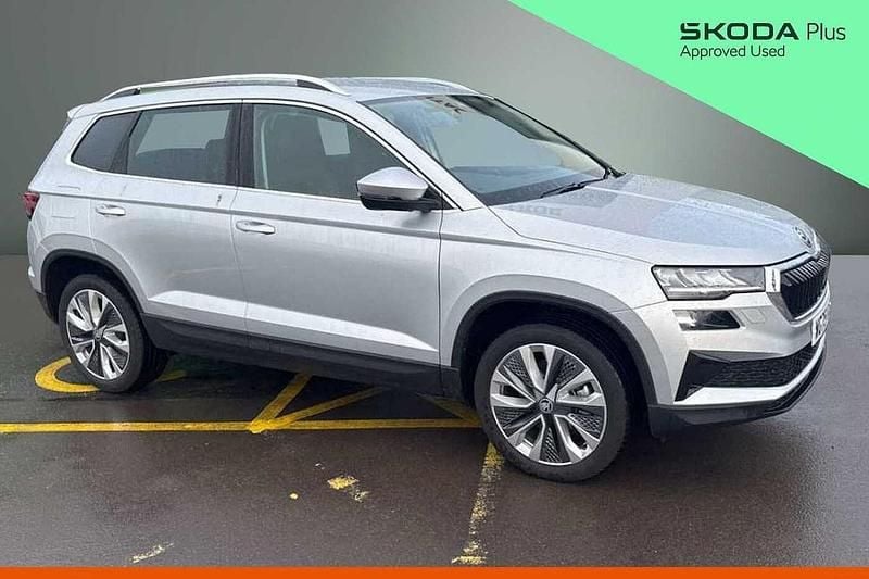 New Skoda Karoq SE L 110 HP (80 kW) 2025 Brilliant silver metallic SUV