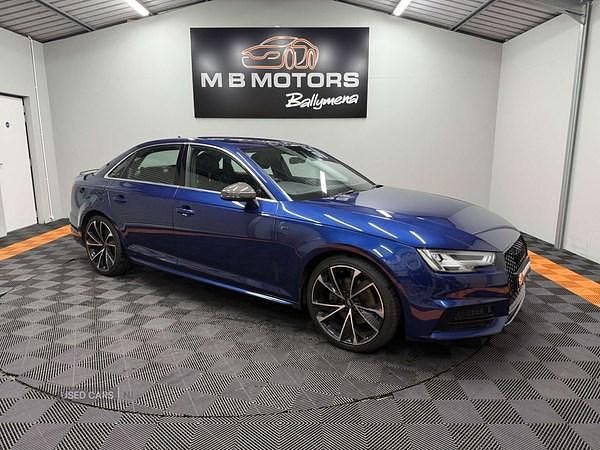 Used Audi A4 S-Line 190 HP (139 kW) 2017 Blue Sedan