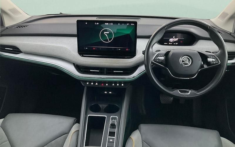 Blue Used 2021 Skoda Enyaq iV ecoSuite SUV | £18,254 (Super price) - Image 1/2