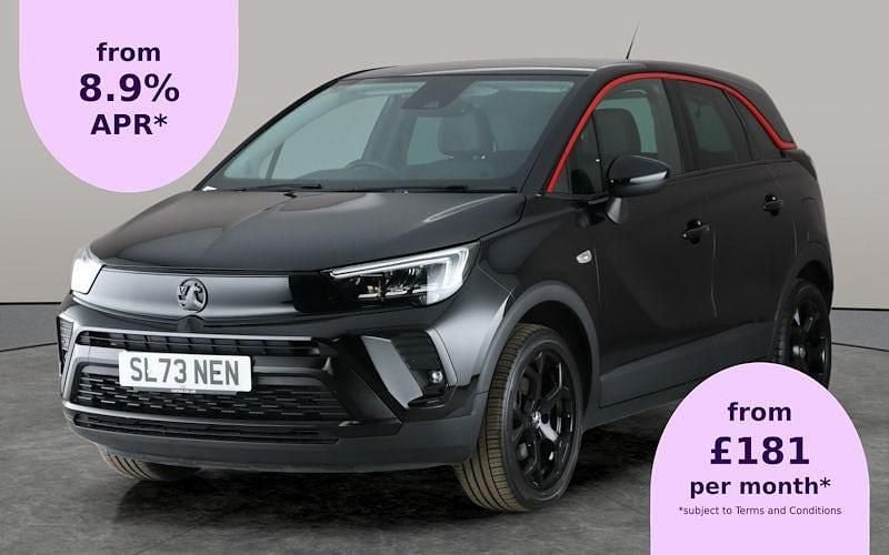 Black Used 2023 Vauxhall Crossland S SUV | £12,793 (Fair price) - Image 1/2