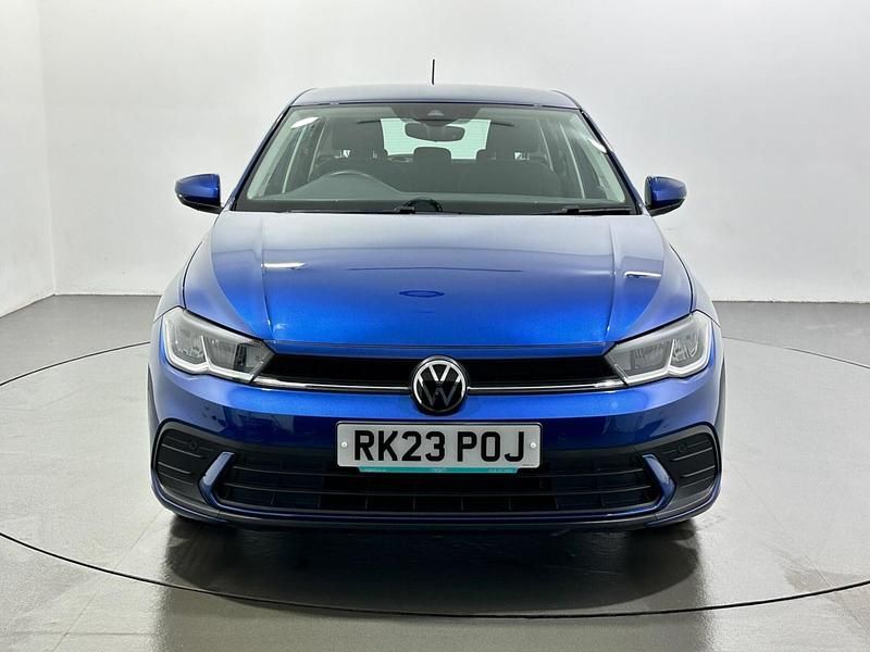 Used VW Polo Life 95 HP (69 kW) 2023 Blue Hatchback