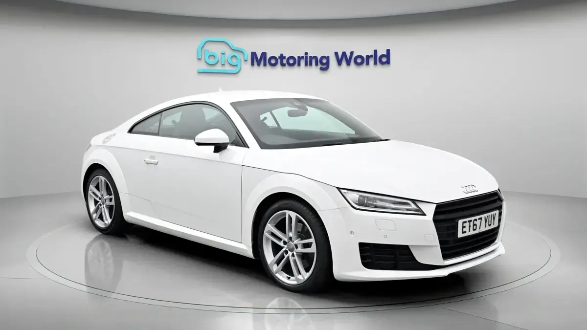 Begagnad Audi TT Sport 230 HK (169 kW) 2017 Vit Sportkupé