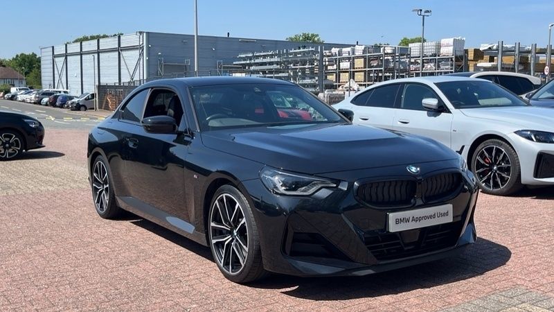 Black Used 2022 BMW 220 M Sport Coupe | £27,343 (A bit pricey) - Image 1/4