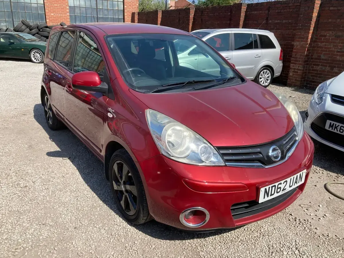 Used Nissan Note N-TEC 2012 Red Hatchback