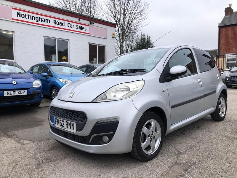 Used Peugeot 107 Allure 68 HP (50 kW) 2014 Grey Hatchback