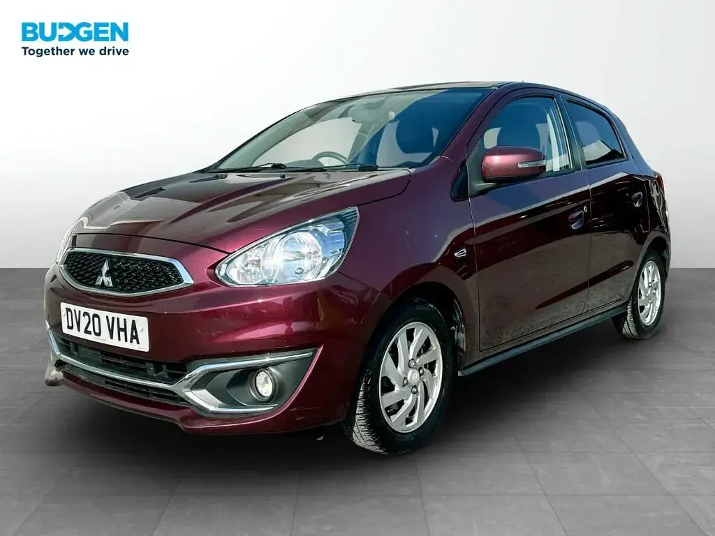 Used Mitsubishi Mirage 71 HP (52 kW) 2020 Mauve/purple Hatchback