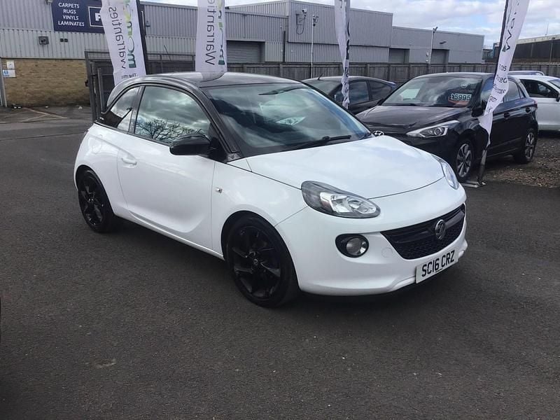 White Used 2016 Vauxhall Adam Hatchback | £3,995 (Good price) - Image 1/4