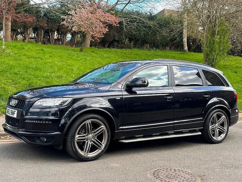 Used Audi Q7 S-line plus 245 HP (180 kW) 2013 Black SUV
