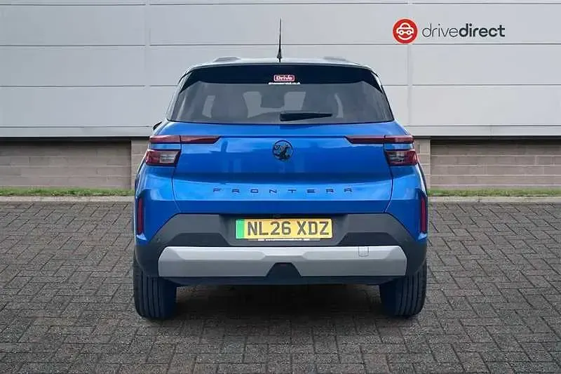 Used Vauxhall Frontera 83 kW (113 HP) 2026 Blue SUV