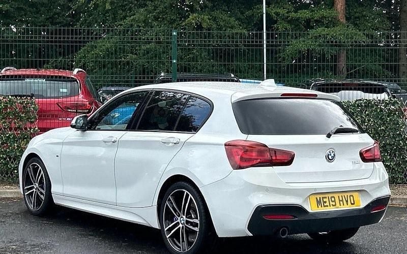 Used BMW 118 M Sport 136 HP (100 kW) 2019 White Hatchback