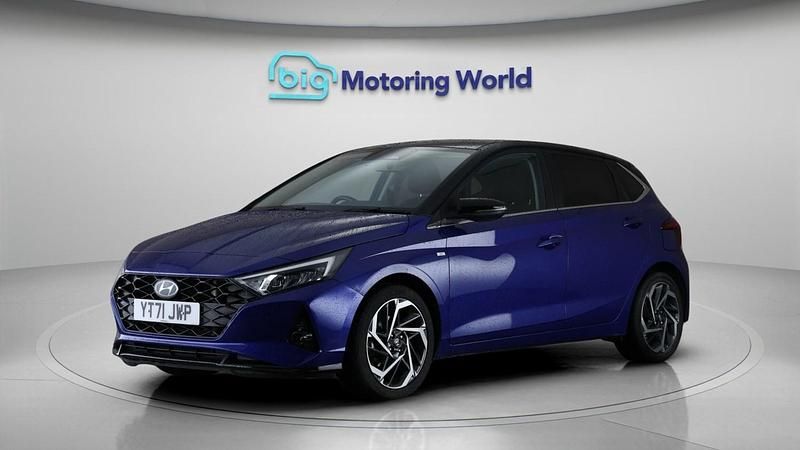 Used Hyundai i20 Ultimate 2021 Blue Hatchback