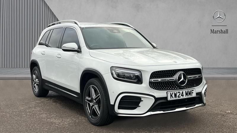 Moonstone white metallic Used 2024 Mercedes GLB200 Executive SUV | £30,280 (Fair price) - Image 1/4