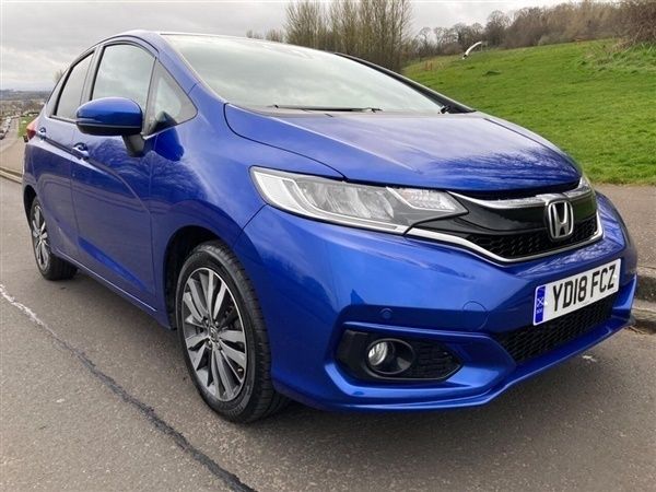 Blue Used 2018 Honda Jazz EX Hatchback | £8,595 (Fair price) - Image 1/1