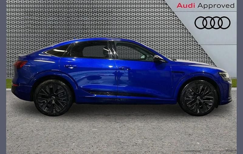 Used Audi Q8 e-tron Black Edition 300 kW (408 HP) 2023 Blue SUV