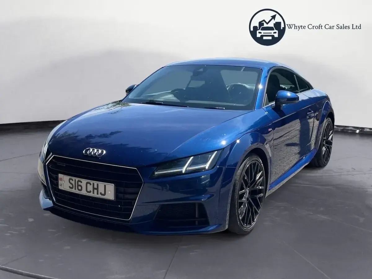 Used Audi TT S-Line 2015 Blue Coupe