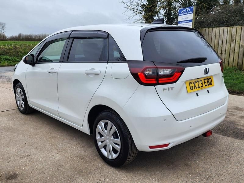 Used Honda Fit 2025 White Hatchback