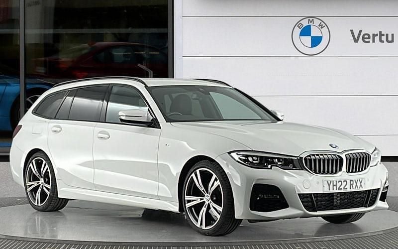 Used BMW 320 M Sport 184 HP (135 kW) 2022 White Estate