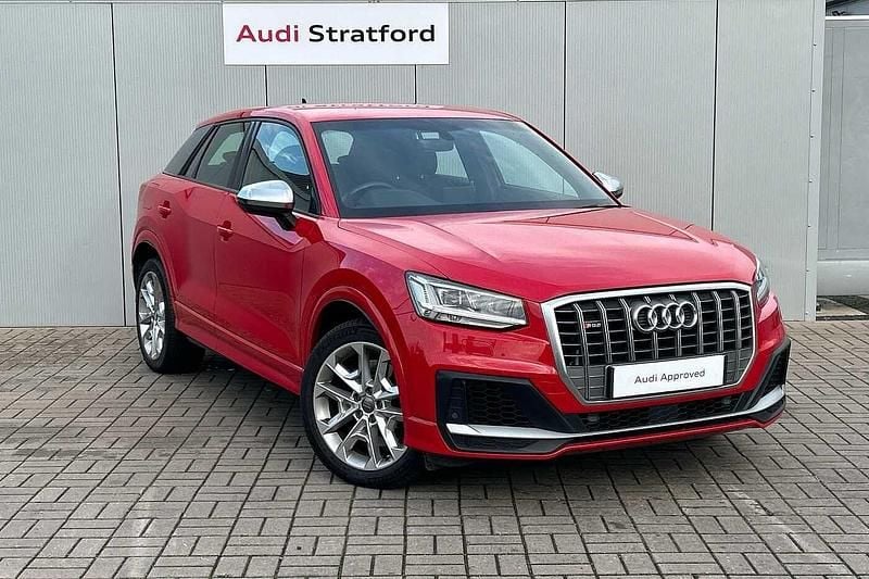 Tango red metallic Used 2019 Audi SQ2 Design SUV | £18,473 (Fair price) - Image 1/4
