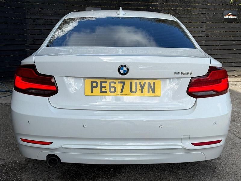 Used BMW 218 Sport Line 2017 White Coupe