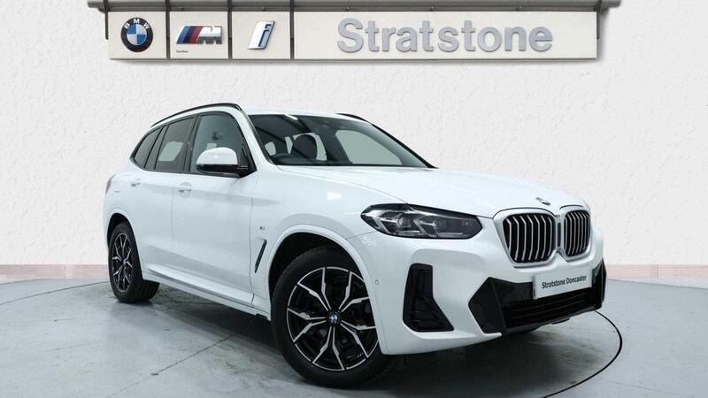 White Used 2024 BMW X3 M Sport SUV | £39,496 (Good price) - Image 1/3