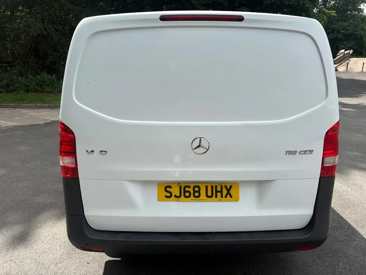 Used Mercedes Vito 2018 White Van