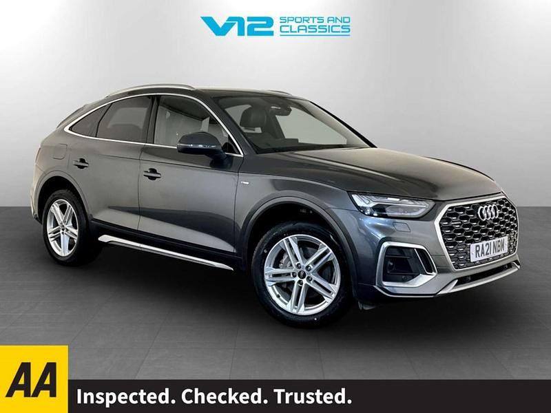 Used Audi Q5 S-Line 204 HP (150 kW) 2021 Grey SUV