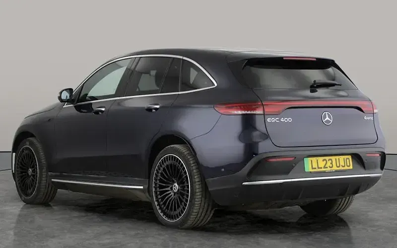 Used Mercedes EQC400 AMG line 300 kW (408 HP) 2023 Blue SUV